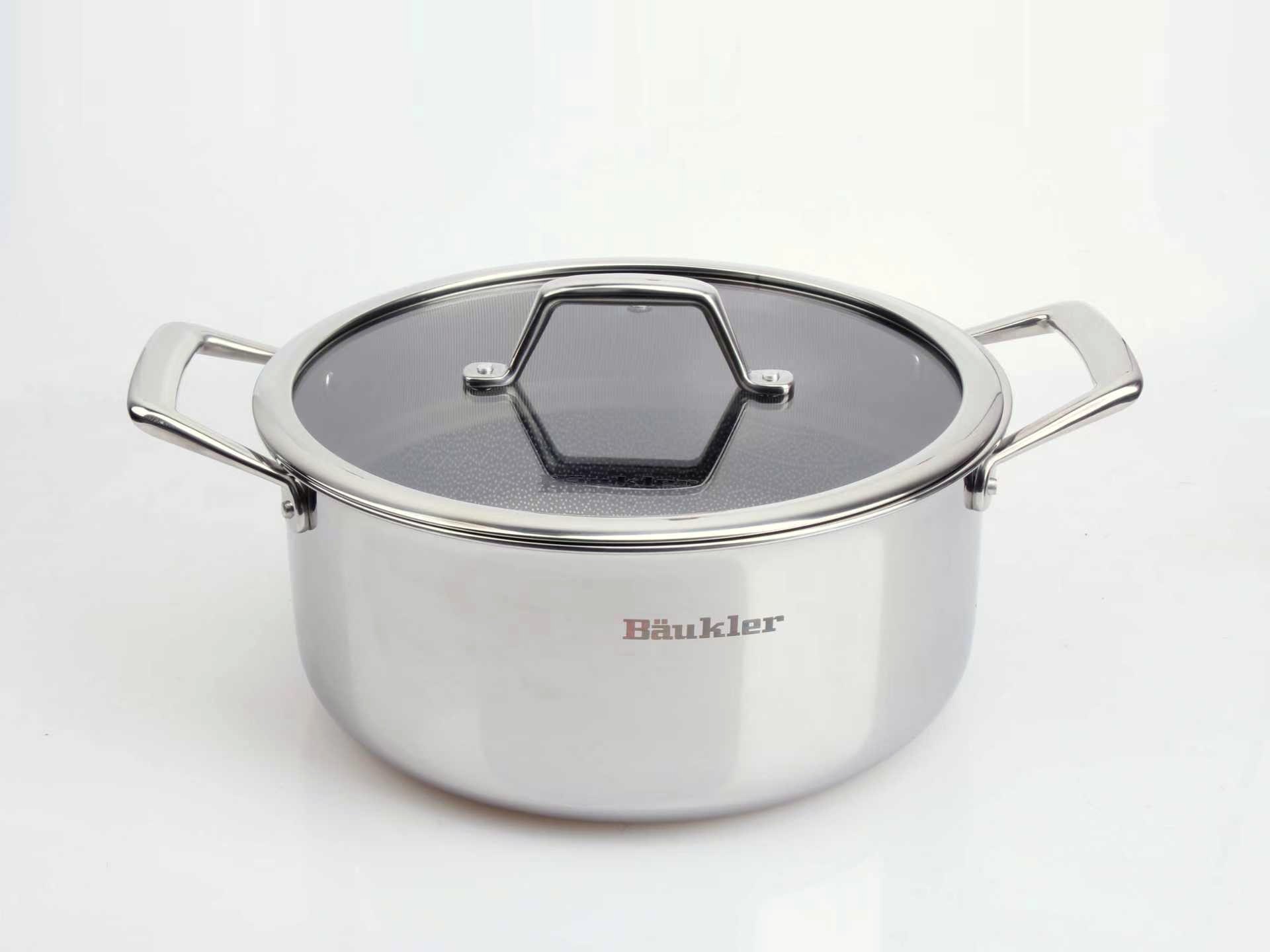 HybridMesh Casserole 24 cm with Lid